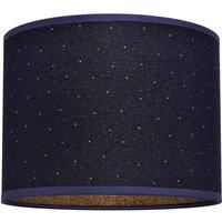 Abba lampshade E27 20/height 15 cm blue/gold