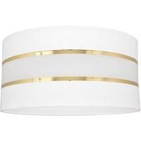 Helen lampshade E27 40/height 20 cm white/gold
