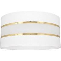 Helen lampshade E27 40/height 20 cm white/gold