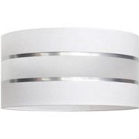 Helen lampshade E27 40/height 20 cm white/silver