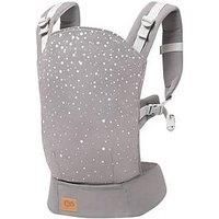 Kinderkraft Baby Carrier NINO Confetti Ergonomic Sling, Holder, Lightweight, Confortable, Ajustable, 2 Carrying Position: Front and Backpack, for Newborn, from 3 Month to 20 kg, Gray, 1.0 Count
