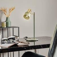 Euluna Destin table lamp adjustable green/brass