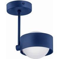 Euluna Mado ceiling light, steel, blue, one-bulb
