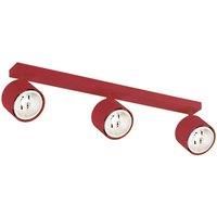 Argon Chloe downlight adjustable 3-bulb, red