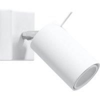 NEW Wall Lamp BOHO RING 1 Metal White Lamp INDOOR round GU10 LED Sollux Lighting