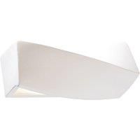 Modern INDOOR Wall lamp SIGMA MINI Ceramic White E27 LED SOLLUX LIGHTING Bedroom