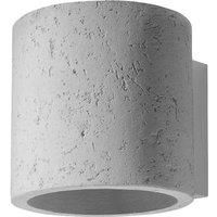 Sollux ORBIS Beton SL.0486 Modern Grey LED Light for Living Room Bedroom Bathroom Hallway Office Base G9