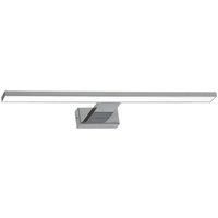 Milagro Wall Lamp Shine Chrome 30cm 7W LED, Silver