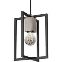 Milagro Pendant Lamp Ralph 1 x E27 Black