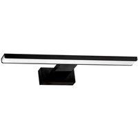 Milagro Wall Lamp Shine Black 30cm x 10cm 7W LED, Black
