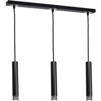 Milagro Pendant Lamp Dani Black/Chrome 3 x GU10