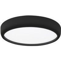 Milagro Ceiling Lamp Gea Black 36W LED 390 Mm