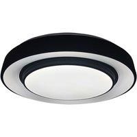 Milagro Ceiling Lamp Naomi Smart 380 mm 24W Led Black