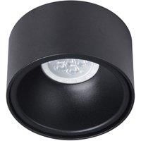 Milagro Spot Light Bali Round Black 1 x GU10