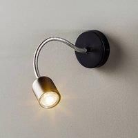 Milagro Wall Lamp Maxi Black 1 x GU10