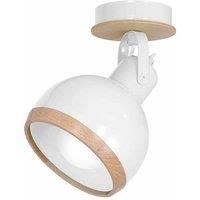 Milagro Ceiling Lamp Oval White 1Xe27