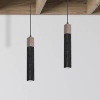 Euluna Stag hanging light 1-bulb black/brown