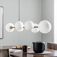 Euluna Pop pendant light, six-bulb