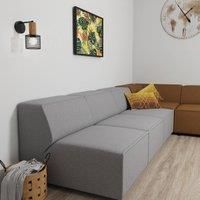 Eko-Light Sobresa wall light with a latticed lampshade