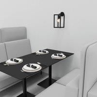 Eko-Light Arnold wall light, black