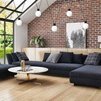 Eko-Light Capri pendant light with round lampshade, 1-bulb