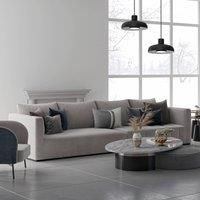 Eko-Light Linea pendant light, black, 1-bulb