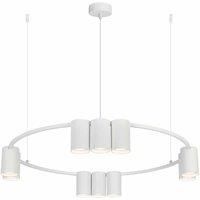 Milagro Pendant Light (Circle) Genesis White 10xGU10