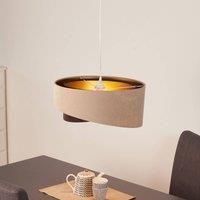 Maco Design Arianna hanging light, layered look, two-tone
