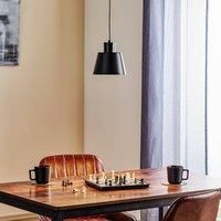Dunka 1 hanging lamp, one metal lampshade, black