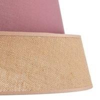 Duolla Galaxy Soft Nature hanging light, pink/brown