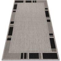 RugsX Floorlux Rug in Grey | Size: 160 cm x 230 cm