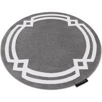 RugsX Hampton Rug in Grey | Size: 140 cm diameter