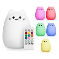 Sweet Ponies g Cat LED Baby Night Light (13.72 x 9.4 x 17.02 cm; 260
