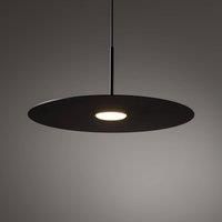 Nowodvorski Lighting Simone pendant light, black, steel, 40 cm, GX53