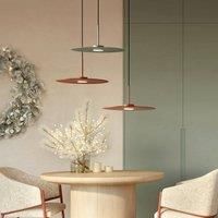 Nowodvorski Lighting Simone pendant light, steel, umbra blue, 40 cm, GX53