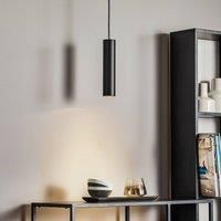 Nowodvorski Lighting Eye pendant light, height lampshade 25 cm, black
