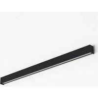 Nowodvorski Lighting Straight L wall light, 122 cm, black