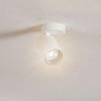 Nowodvorski Lighting Mono I downlight white, gold inside, 1-bulb.