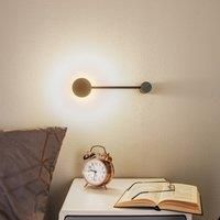 Nowodvorski Lighting Orbit I 20 wall light, black, one-bulb