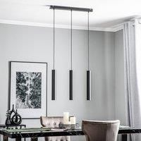 Nowodvorski Lighting Eye pendant light, black, 3-bulb