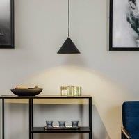 Nowodvorski Lighting Zenith S pendant light with metal shade in black