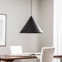 Nowodvorski Lighting Zenith L metal pendant light in black