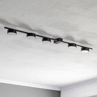 Nowodvorski Lighting Pills V ceiling light, black, 5-bulb