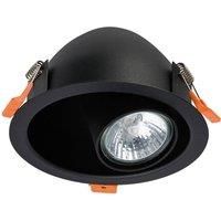 Nowodvorski Lighting Dot recessed spotlight, adjustable, black