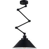 Nowodvorski Lighting Pantograph hanging light with articulated suspension, black