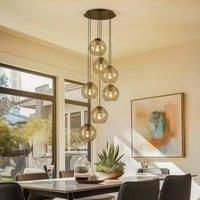 Nowodvorski Lighting Vetro pendant light made of glass, 7-bulb