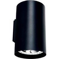 Nowodvorski Lighting Tube wall light aluminium up and down black