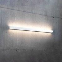 MCJ Mera LED wall light, width 120 cm, white, 3,000 K