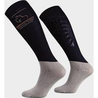 COMODO Unisex Silicone Grip Socks, Navy