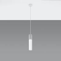 Sollux Pendant Lamp Borgio 1 White, Grey